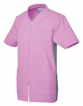 Для медицинских целей Фронтальный открывающийся тип, который легко надевать и снимать Цветной скраб со стильным боковым переключением CM310 81 Сиреневый 3 л [Tombo Medical] использование. выключенный!