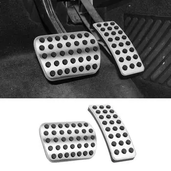 Для Mercedes ABR Classe W176 W177 W164 W245 W246 C118 W167 W168 W247 CLA GLA GLE ML AMG Автомобильный акселератор тормоз подставка для ног педали