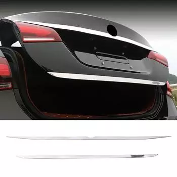 Для Mercedes Benz A Class Sedan W177 A180 A200 A250 автомобиля задняя дверь багажника отделка задней двери из нержавеющей стали блестящая декоративная наклейка