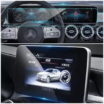 Для Mercedes Benz A Class W176 W177 A180 A200 A220 A250 GPS навигация ЖК-экран закаленное стекло защитная пленка против царапин