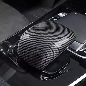 Для Mercedes-Benz A Class W177 CLA C118 2019-2024 ABS автомобильный стайлинг ручка переключения передач головка крышка отделка салона автомобиля аксессуары