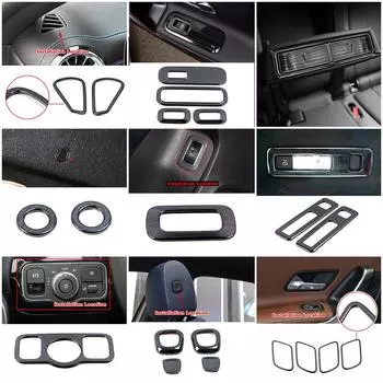 Для Mercedes Benz A Class W177 V177 A180 A200 A250 автомобильные аксессуары центральная консоль часть рамка ремонт отделка наклейка из нержавеющей стали