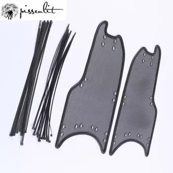 Для Mercedes Benz A Class W177 V177 A180 A200 A220 A250 2019 2020 Аксессуары Автомобильная сетка от насекомых Защитная сетка для резервуара для воды чёрный