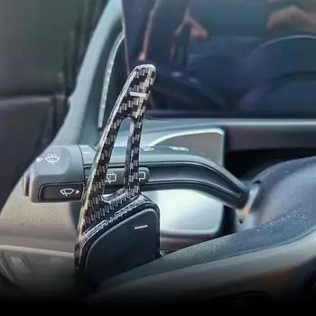 Для Mercedes-Benz ABCE Class CLA GLA CLS GLC подрулевые переключатели передач из углеродного волокна рулевое колесо автомобиля удлинители подрулевых переключателей