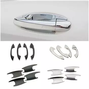 Для Mercedes Benz B Class W247 B180 B200 2020 2024 2024 Автомобильная наружная дверная ручка, крышка чаши, отделка, декоративная наклейка против царапин