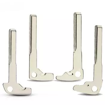 Для Mercedes Benz BGA Chrome CE Class Вставка Необработанное Заготовка Лезвие Сменное Лезвие для Смарт-ключа Автомобиля A