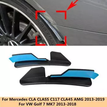 Для Mercedes Benz C117 CLA45 CLA180 CLA200 CLA250 AMG 2013-2019 Задние брызговики, расширители крыльев, колесные брови