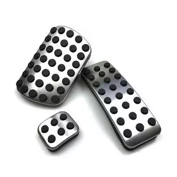 Для Mercedes Benz C Class W203 S203 CL203 2000~2007 качественные автомобильные подставки для ног, педали газа, тормоза, нескользящие, без сверления, чехлы, аксессуары