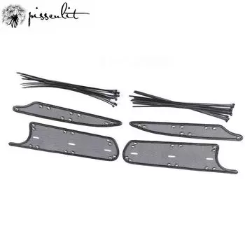 Для Mercedes-Benz C-Class W205 2015-2018 Аксессуары Вставка решетки Сетка Защита от насекомых Пылезащитный чехол для мусора Сетка Защита водяного бака чёрный