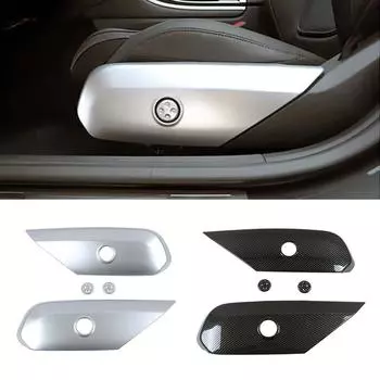 Для Mercedes Benz C Class W206 C200 C220 C260 C300 2024 2024 Ремонт салона автомобиля Переднее сиденье Регулировка Кнопка Переключатель Крышка Панель Отделка