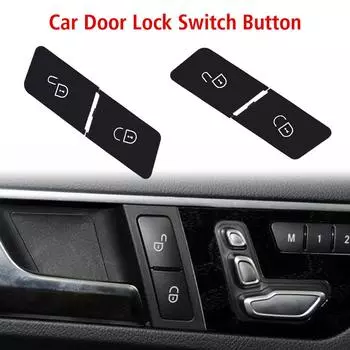 Для Mercedes Benz C GLK W204 E Class W212 W207 аксессуары для салона автомобиля левая правая кнопка замка двери замена Left Black