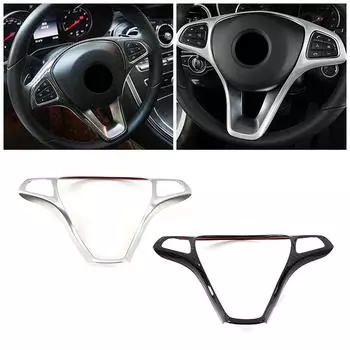 Для Mercedes Benz CE GLC Class W213 W205 X253 Деталь интерьера Модификация кнопки переключателя рулевого колеса Полная рамка Молдинг Крышка Отделка