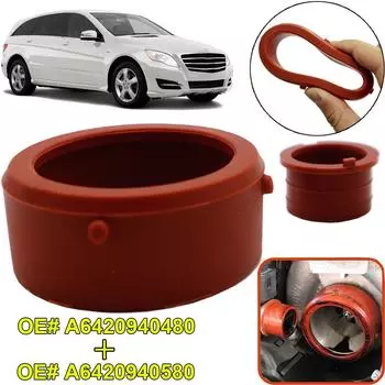 Для Mercedes Benz E320 E350 GL320 GL350 ML320 ML350 автомобильный комплект уплотнений впускного сапуна с турбонаддувом OM642 двигатель красный