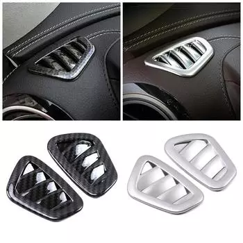 Для Mercedes Benz E Class W213 2016 2024 E200 E220 E260 E300 приборная панель кондиционера воздуха воздуховод выходного отверстия вентиляционной рамы отделка