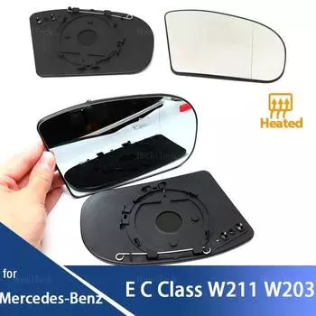 Для Mercedes-Benz E-класса C-класса CE класса W211 W203 Аксессуары Боковые зеркала заднего вида с подогревом 1pc Left