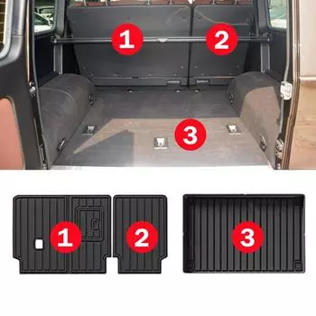 Для Mercedes-Benz G Class/G500/G550/AMG G63 SUV 2019-2025 TPE 3D напольные коврики Custom Fit Floor Liner Коврик багажника Левый руль