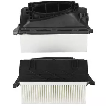 Для Mercedes Benz GL ML S-CLASS GL350 ML350 S350 автомобильный воздушный фильтр 2 шт. для Benz Gle W166 Gl X164 X166 W463 W164 Ml 350 2012-2016