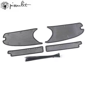 Для Mercedes-Benz GLA H247 2020-2024 автомобильные аксессуары передняя решетка вставка сетка против насекомых пыли мусор защита внутренняя сетка чёрный