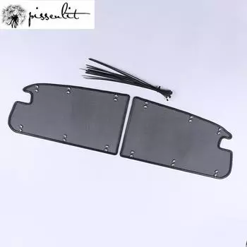 Для Mercedes Benz GLA X156 2017 2018 2019 Передние решетки Сетка от насекомых Радиатор Конденсатор Защитная крышка Сетка от насекомых Песок чёрный