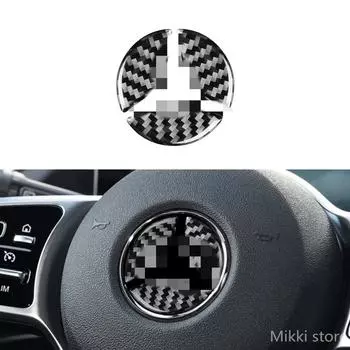 Для Mercedes Benz GLB + B class w246 + LHD/RHD Выходная вентиляционная рама Рулевое колесо Панель Дверные ручки Наклейка из углеродного волокна 6