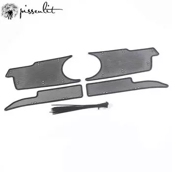 Для Mercedes-Benz GLC X253 2016-2024 автомобильные аксессуары решетка вставка сетка против насекомых пыли мусор защита нержавеющая внутренняя крышка сетка