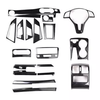 Для Mercedes-Benz GLK200 260 300 2013 2014 2015 Автомобильные аксессуары Дверные ручки Руль Окна Панель управления Наклейки