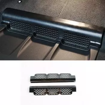 для Mercedes-Benz GLS X167 GLE W167 450 600 350 автомобильное сиденье пол вентиляционное отверстие крышка под вентиляционной решеткой воздуховод аксессуары чёрный