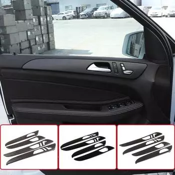 Для Mercedes benz ML GLE GL Class GLS320 400 2012- Автомобиль ABS Черный Внутренняя отделка двери Панель Накладка F