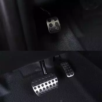 Для Mercedes Benz V-Class Viano Valente EQV W639 W447 2004~2025 автомобильные педали для педалей топлива, тормоза, акселератора, накладки из сплава