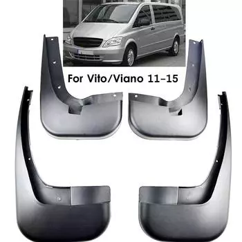 Для Mercedes Benz V-Class Vito W447 Viano W639 брызговик V250 автомобильные крылья брызговики Vito 2006-Metris