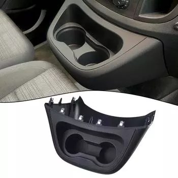 Для Mercedes-Benz Vito Metris W447 2016-2024 Центральный держатель для стакана Панель черного пластикового держателя для стакана Автомобильные аксессуары CHINA