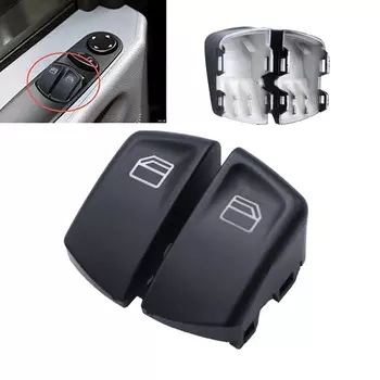 Для Mercedes-Benz Vito Viano Sprinter Крышки кнопок управления переключателем стеклоподъемника правая левая крышка кнопки управления переключателем стеклоподъемника 807624374022 1X