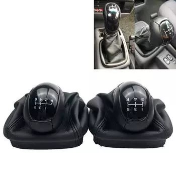 Для Mercedes Benz W168 A Class 1997-2003 кожаная ручка переключения передач, чехол для багажника, воротник