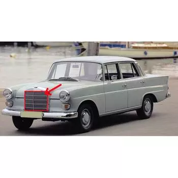 Для Mercedes w110, w111, w112 Защитная накладка на решетку для решетки радиатора, 11 шт. S-класса 1959-1968 гг.
