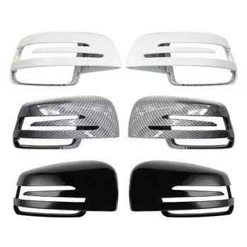 Для Mercedes W204 X204 W212 крышка бокового зеркала заднего вида черная крышка бокового зеркала