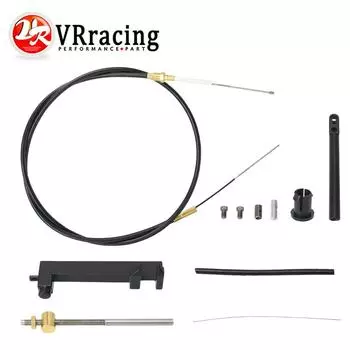 Для Mercruiser Alpha Gen One & Two 1 2 R MR MC комплект нижнего троса переключения передач 865436A02 чёрный