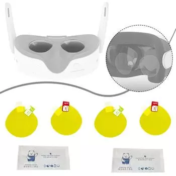 Для Meta 3S объектив защитная пленка HD прозрачная камера закаленная защитная пленка для quest 3S аксессуары S D6G9 transparent-For Meta quest 3S