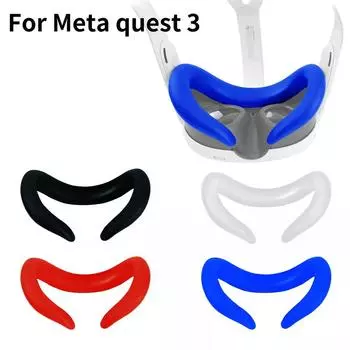 Для Meta Quest 3 Face Pad Cushion Cover Mask Mat Vr Soft Pad VR Accessories чёрный