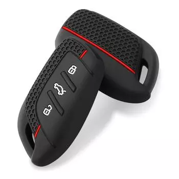 Для MG 4 2023 Mg4 Ev MG HS GT ZS EV ZX MG5 MG6 3 кнопки силиконовый брелок чехол брелок для Roewe RX3 RX5 RX8 ERX5 I6 I5 красный