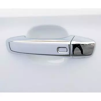 Для MG HS 2018 2019 2020 хромированная отделка наружной дверной ручки, молдинг, рамка, хромированная наклейка на автомобиль