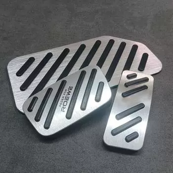 для MG Roewe RX5 Max EMAX 2019 2020 2024 2024 2024 AT Педали для ног автомобиля Акселератор тормоз Нержавеющая сталь Без сверления Накладки на педали