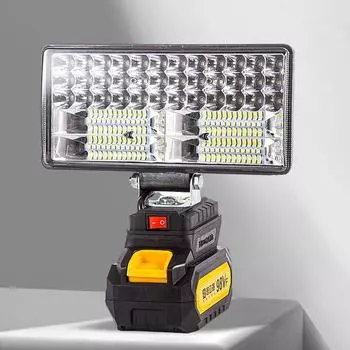 Для Milwaukee 18V Li-Ion Battery Led Work Light 3/4 Inch Flashlight Portable Emergency Flood Lamp Camping Lamp 4inch