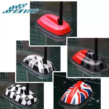 Для MINI Cooper аксессуары автомобильная антенна основание корпуса крышка наклейки наклейки для MINI Cooper F56 F55 аксессуары для стайлинга розовый