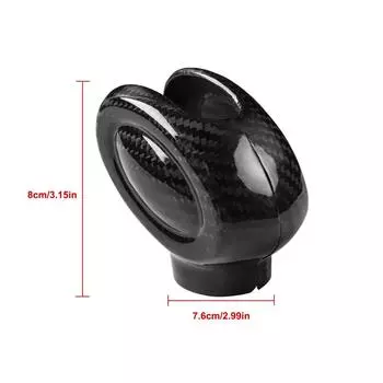 Для Mini Cooper F54 F55 F56 F57 F60 Countryman наклейки из углеродного волокна внутренняя отделка ручка переключения передач автомобиля крышка красный