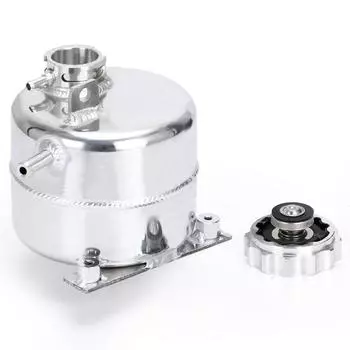 Для MINI Cooper S R52 R53 автомобильные аксессуары расширительный коллектор охлаждающей жидкости переливной резервуар для воды и крышка резервуара алюминиевая банка