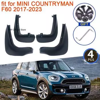 Для MINI COUNTRYMAN F60 2017 2018 2022 2023 Брызговики Брызговики Fender Flare Wheels Car