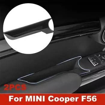 Для MINI для Cooper F56 ящик для хранения дверных ручек автомобиля Для MINI для Cooper F56 держатель для телефона сумка чехол органайзер контейнер 2 шт. CHINA