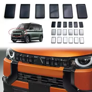 Для Mitsubishi Delica Mini 2023 передняя решетка радиатора решетка отделка декоративные детали черный