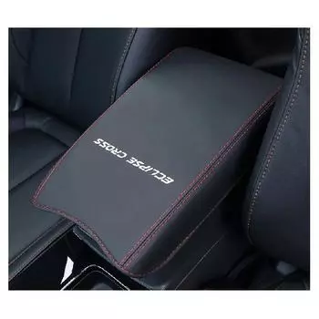 Для Mitsubishi Eclipse Cross 2018 подлокотник, защитный чехол из искусственной кожи, аксессуары для украшения интерьера, автомобильный Стайлинг красный