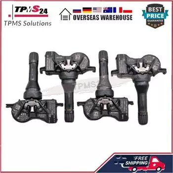Для Mitsubishi Eclipse Cross (ГК0) Pajero Pajero Sport III 2014 - 2025 4250C275 4250F187 433 МГц ДАТЧИК ДАВЛЕНИЯ В ШИНАХ TPMS ДАТЧИК